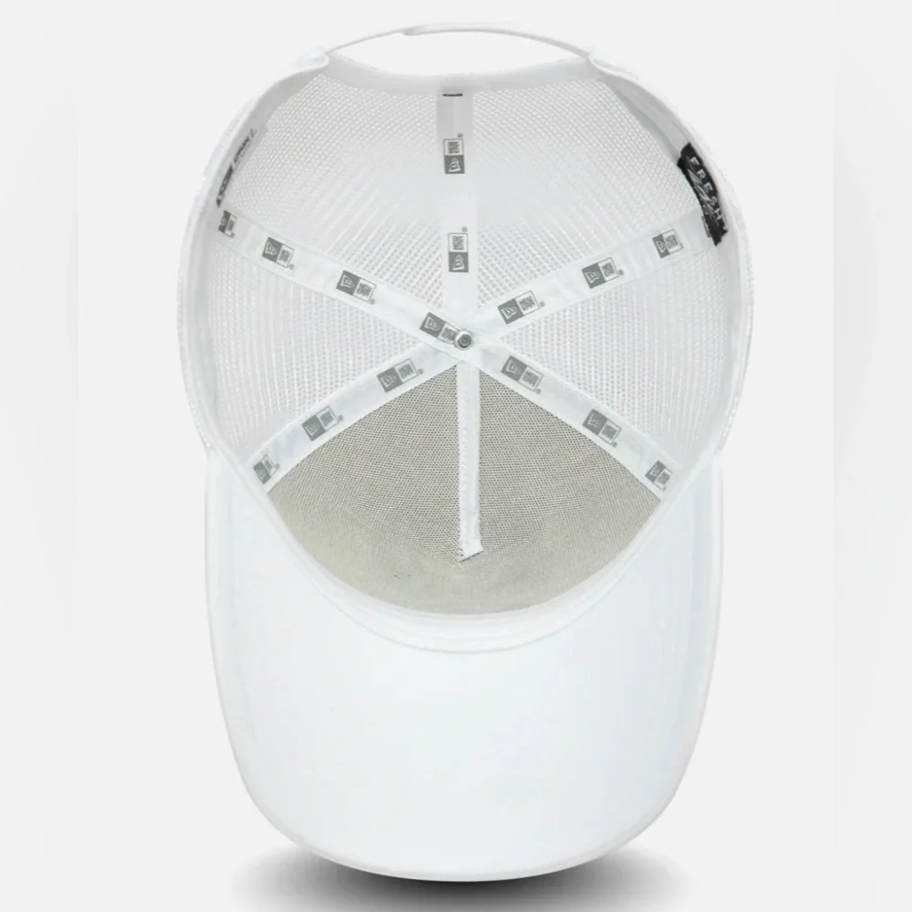 NEW ERA x FRESH EGO KID WHITE & BLUE MESH TRUCKER